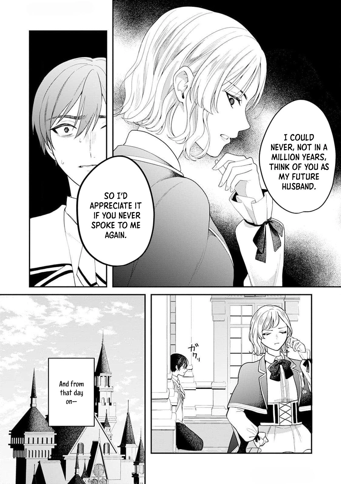 The Lady Rejected for Being Too Perfect Finds Love With a Neighboring Crown Prince Chapter 2 Page 2